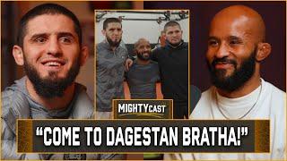 "This Is How We Train in Dagestan!" | ISLAM MAKHACHEV on Khabib Training!