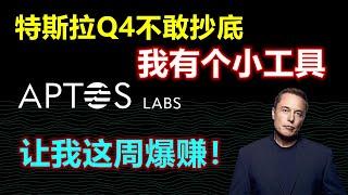 特斯拉Q4没买加密货币，加息倒计时6天，有个法宝能帮你！什么是马丁策略？学会这个，轻松赚钱！高盛大赞比特币，APTOS能买吗？SOL表现诡异！