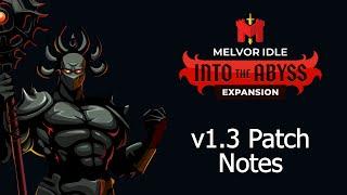 v1.3 Patch Notes | Melvor Idle