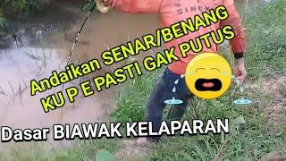 AWALNYA DIKIRA IKAN GABUS RAKSASA...TAPI SETELAH DIANGKAT TERNYATA BIAWAK