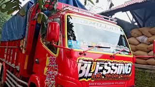 Truk Blessing Bawa Muatan Pakan Ayam [] CCTV Panjalu Utara