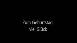 Zum Geburtstag viel Glück