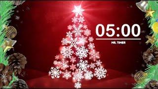 Christmas Timer 5 Minutes - Instrumental Upbeat Music