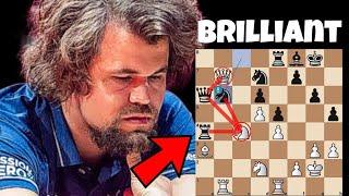 Carlsen Shocked by Opponent's Brilliant Move!