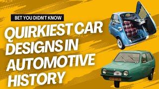 The Strangest Car Designs Ever: A Journey into Quirkiness