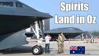 B-2 Spirits make Surprise appearance in Australia - RAAF Amberley