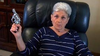 Pistol-packing grandma thwarts armed intruder