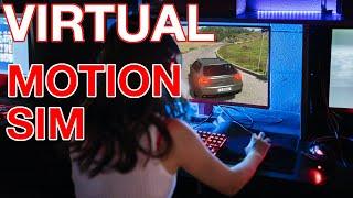 Racing Motion Simulator w/Galvanic Vestibular Stimulation! (BeamNG Drive)