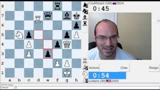 5 minute chess #658: IM Greg Shahade vs GM Dmitry Jakovenko