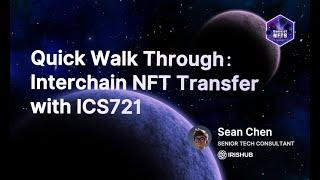 Episode 1 - Walkthrough: Interchain NFT transfers with ICS721