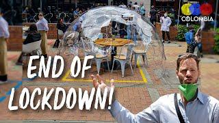 Colombia OPENS UP!! How Bogotá Looks After Quarantine - Colombian Travel Guide