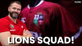 FARRELL'S LIONS SQUAD...2024! Six Nations 2025 XVs  + BONUS | Nadolo's Top Wingers