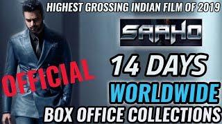 SAAHO BOX OFFICE COLLECTION DAY 14 | WORLDWIDE | ALL LANGUAGES | OFFICIAL | PRABHAS | HIT