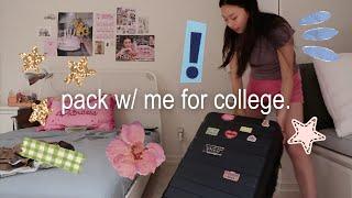 attempting to pack for college in 24 hours... ft. mental breakdown & chaos | millie @ yale series