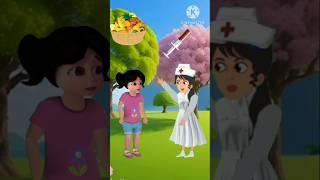 Anaya Ko Fruit Milega Ya Injection #shorts #cartoon #ytshorts