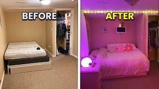 Transforming My Girlfriend’s EMPTY Room Into Her DREAM Room!