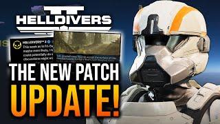 Helldivers 2 - Devs Reveal NEW Patch Date, Stratagem & Buffs!