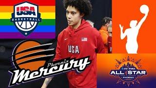 WNBA BRITTNEY GRINER TALKS ALL STAR WEEKEND AND OYLMPICS #basketball