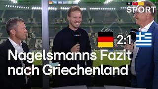 Nagelsmann zieht letztes Fazit vor der EM | Deutschland vs. Griechenland | RTL Sport