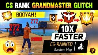 Cs Rank Grandmaster in Only 2 Hours  || Cs Rank Pushing Trick || Cs Rank Best Character Combination