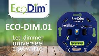 ECO-DIM.01 Led dimmer universeel 0-300W (RLC)