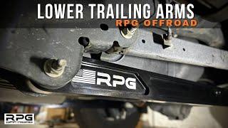 Installing RPG Offroad BILLET Lower Trailing Arms on the Raptor!!!