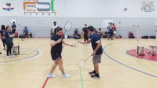 QATAR BADMINTON | 03 January 2025 - Tine & Irshad vs Grace & Arman