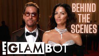 Matthew McConaughey & Camila Alves GLAMBOT: BTS at 2024 Oscars