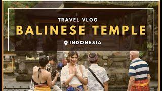 Lets Explore Balinese Culture & Temples | mandatory to wear Sarong? | I couldn't leave my hair open|