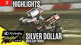 Gold Cup Friday Prelim | Kubota High Limit Racing at Silver Dollar Speedway 8/23/24 | Highlights