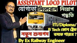 RRB Assistant Loco Pilot Recruitment Process 2023| Syllabus| Qualification Promotion by Sukumar Paul