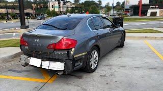 MY INFINITI G35 SPORT IS TOO SLOW! SO I BOUGHT A INFINITI G37 FROM COPART TO GO A LITTLE FASTER!