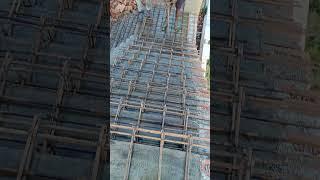 Staircase iron binding #sitework #constructionproject