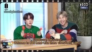 [Eng Sub] BTS Land Ep. 1 | Jimin, Jin, RM |Japan Fancafe