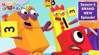 ️ Ice and Dice | Season 6 Full Episode 3 ⭐ | Learn to Count | @Numberblocks