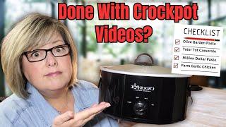 The ONLY CROCKPOT RECIPES You'll Ever Need! Will This Be Your Last Slow Cooker Video?