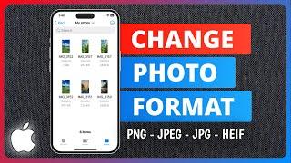 How to Convert Photo File Format to JPEG/PNG/HEIF