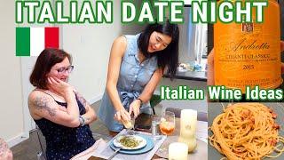 Italian Date Night at home - Watch for Italian Wine Ideas