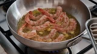 (ENG/ITA) 전혀 복잡하게 생각할 필요 없는 감바스 알 아히요 만들기 / How to make Gambas al Ajillo