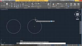 AutoCAD -  Drawing circles