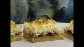 Raspberry Coconut Slice Recipe  | Patricia's old school recipe | Aussie girl can cook