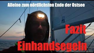 Fazit Einhandsegeln