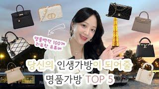 명품백 추천  인생가방 TOP5 공개🩷 | 루이비통 디올 샤넬 펜디 에르메스