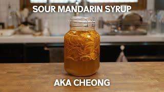 Mandarins Too Sour To Eat So I Made Them Into Syrup