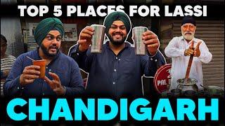 TOP 5 LASSI SPOTS IN CHANDIGARH | Indian Street Food | Oyefoodiesingh