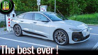 Audi A6 E-Tron Performance RWD (95kWh) - 130 km/h (81mph) range test