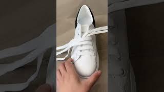 How To Tie Shoe laces With Style | Tie up your shoes | Shoelaces Styles EP409723 #shoelaces #lace