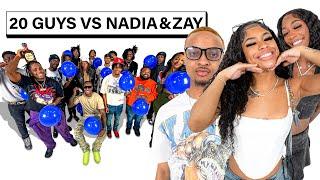 20 GUYS VS 2 INFLUENCERS: NADIA & ZAY