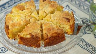 Pineapple Coffee Cake made without a mixer!