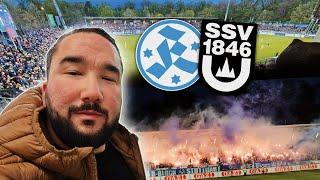 PYRO & STARKE FANS AUF DER WALDAU  SV Stuttgarter Kickers vs SSV Ulm | WFV-Pokal Stadionvlog ️